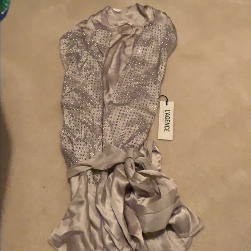 L’Agence 100% silk top